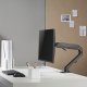 Maclean MC-906 Desk Monitor Mount, 17\"-27\", 2-7kg, Black