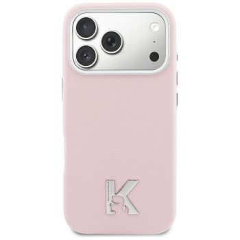 Karl Lagerfeld Karl Head Logo MagSafe Phone Case Cover iPhone 17 - Pink