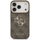 Guess 4G Classic Logo vāciņš ar siksniņu iPhone 17 Pro - Brūns