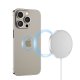 Tech-Protect QI15W-A30 MagSafe Inductive Charger with USB-C Cable - Silver
