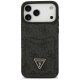 Guess 4G nauble Card Triangle Phone Case Cover iPhone 17 Pro Max - black