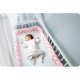 Бортик-косичка в кроватку Ricokids, 3 м, розовый
