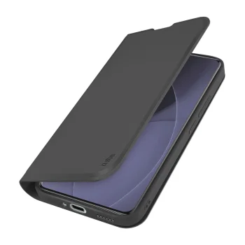 SBS Wallet Smooth Flip Case for Xiaomi Redmi Note 15 Pro+, Black