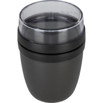 Mepal Lunchpot Ellipse mini Food Container 300+120ml, Nordic Black