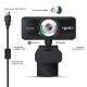 HXSJ S90 HD Webcam 720P Laptop PC Camera with Microphone, Black