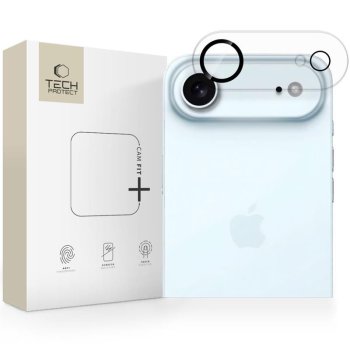 Tech-Protect iPhone 17 Air Camera Cover Cam Fit+, Clear