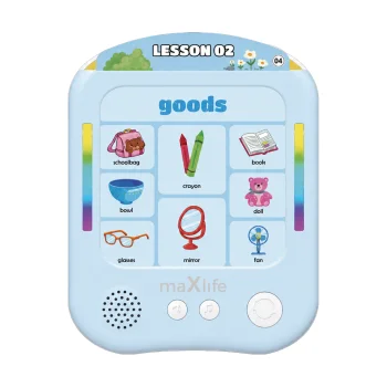 Maxlife MXLD-200 English Learning Device for Kids, White