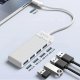 Orico PAPW4A-C3 USB Hub 4x USB-A 3.0, 1m, White