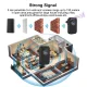 Wireless Kinetic Battery-Free Doorbell, Black