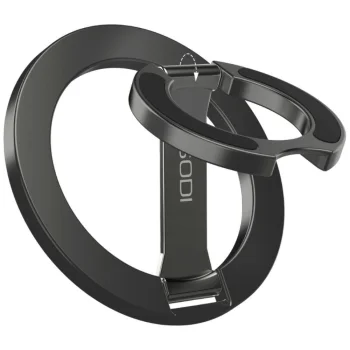 Double-Sided Magnetic Ring Stand Phone Holder SODI ST04 with MagSafe, Black