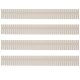 Ruhhy 21707 Drawer Organizer Separator, Set of 4 Pcs