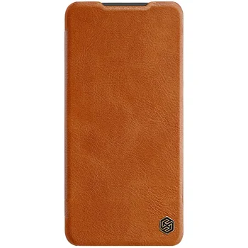 Samsung Galaxy A14 5G (SM-A146) / 4G (SM-A145F/DSN) Nillkin Qin Leather Book Case Cover, Brown