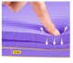 4Fizjo Gymnastic Non-Slip Fitness Foam Yoga Mat NBR 180x60x1cm, Purple