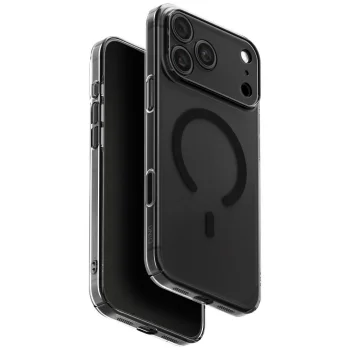 Uniq Airsuit Magclick Charging Case for iPhone 18 Pro Max / 17 Pro Max, Black