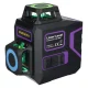 Ermenrich LV40 PRO Laser Level, 8 Green Lines, 360°, up to 30 m, Violet