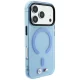 BMW M IML Frosted Metal Logo MagSafe Case for iPhone 17/18 Pro Max - Blue