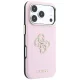 Guess Smooth & Big Strass Logo Case for iPhone 18 Pro / 17 Pro, Pink