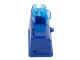Electric cigarette rolling machine for tobacco, blue