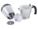Ariete Espresso Moka Electric Coffee Maker 300ml, silver