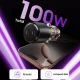 Tech-Protect PD100W CC03 2-Port USB-C Car Charger, Black