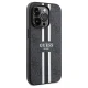 Guess iPhone 15 Pro Max Case 4G Printed Stripes MagSafe, Black
