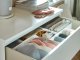 Textile Organizer for Underwear and Clothes 28x28x10 cm, White
