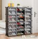 Ruhhy Modular Shoe Rack, 6 Levels
