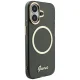 Guess IML Script Metal MagSafe Case for iPhone 17 - Black