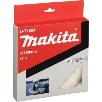 Makita D-74594 Wool Polishing Pad 180 mm
