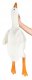 Plush Large Goose-shaped Hugging Pillow, 90cm