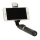 Selfie Stick with Tripod, Bluetooth Remote and LED Light, Black