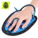 4Fizjo Tsunami Swimming Paddles, Black/Blue
