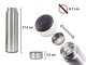 Smart Thermal Mug with LED Temperature Display, 500ml, Silver