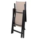 Sofotel So-983 Folding Garden Chair, Beige