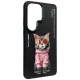 Nimmy Glasses Cool Cat Case for Samsung Galaxy S26 Ultra, Black