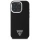 Guess iPhone 16 Pro Max Case Grained Triangle MagSafe, Black