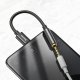 Baseus USB-C to 3.5 mm Female Adapter 24 bit 48 KHz, Black