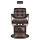 Gabbiano Boss Barber Chair, Brown