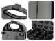 Electric Nut Cookie Maker 12 Halves 750W, Black