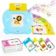 Interactive English Learning Toy for Kids Telcon Bear, Blue