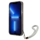 Guess Translucent Strap Case for Apple iPhone 13 mini, Black