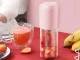 Wireless Mini Smoothie Blender, 400ml, 150W, Pink