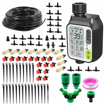 Universal 25m Garden Irrigation Set with Controller
