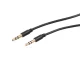 Audio Cable Maclean MCTV-815 Jack 3.5mm - Jack 3.5mm, 1.5m, Black