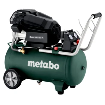 Metabo Basic 400-50 V Piston Compressor, 2.3 kW, 50 l, 10 bar