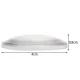 Ruhhy Wall Door Bumper, 6 Pcs, Transparent