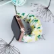 Elastic Fabric Band for Apple Watch 42/44/45 mm - Beige with Pineapples
