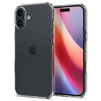Spigen iPhone 16 Plus Case Liquid Crystal, Clear