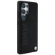 BMW Leather Big Wordmark Case for Samsung Galaxy S25 Ultra, Black