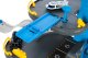 Police Station Toy Garage Playset 3 Level Car Park with Elevator 2 Cars and Helicopter